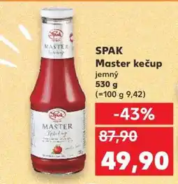Kaufland Spak Master Kečup jemný nabídka