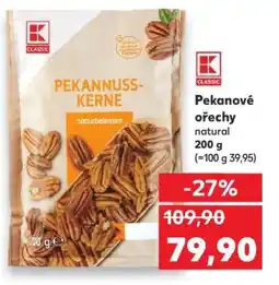 Kaufland Pekanové ořechy natural nabídka