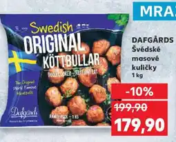 Kaufland DAFGÅRDS Švédské masové kuličky nabídka