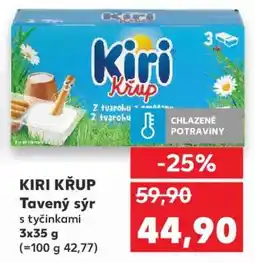Kaufland Kiri křup nabídka