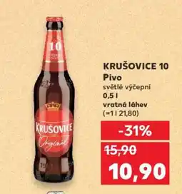 Kaufland Krušovice 10 nabídka