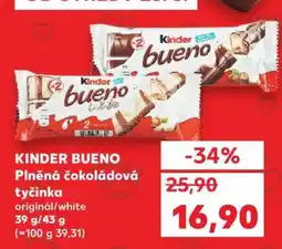 Kaufland KINDER BUENO nabídka