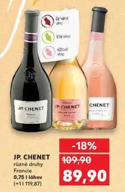 Kaufland JP. Chenet nabídka