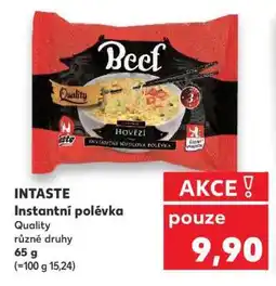 Kaufland INTASTE Instantní polévka nabídka