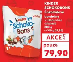Kaufland Kinder Schokobons nabídka