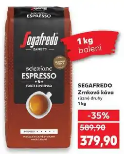 Kaufland Segafredo zrnková káva nabídka
