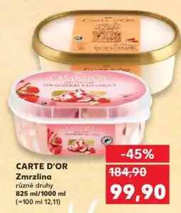Kaufland Carte d’Or Zmrzlina nabídka