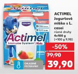 Kaufland ACTIMEL Jogurtové mléko s L. casei nabídka