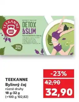Kaufland Teekanne bylinný čaj nabídka