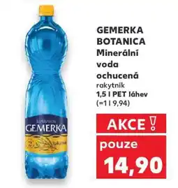 Kaufland Gemerka Botanica minerální voda nabídka