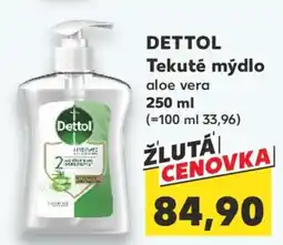 Kaufland DETTOL Tekuté mýdlo aloe vera nabídka