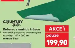 KOBEREC S UMĚLOU TRÁVOU
