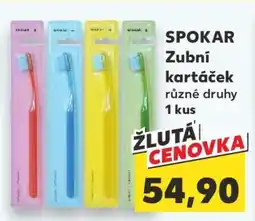 Kaufland Spokar zubní kartáček nabídka