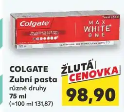 Kaufland Colgate zubní pasta nabídka