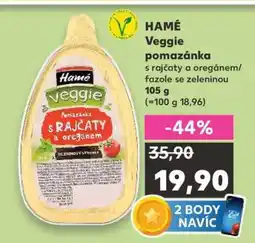 Kaufland HAMÉ Veggie pomazánka nabídka