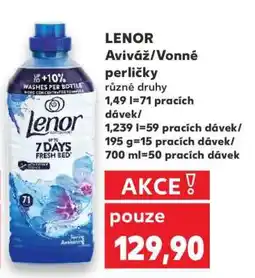 Kaufland LENOR Aviváž/Vonné perličky nabídka