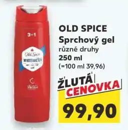 Kaufland Old Spice sprchový gel nabídka