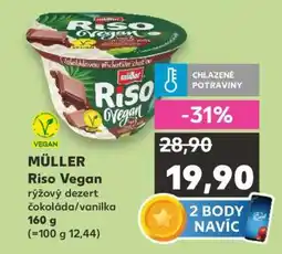 Kaufland Müller Riso Vegan nabídka