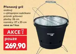 Kaufland Přenosný gril nabídka