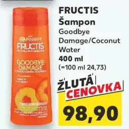 Kaufland FRUCTIS Šampon Goodbye Damage/Coconut Water nabídka