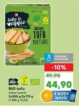 Kaufland Bio Tofu nabídka