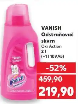 Kaufland Vanish Odstraňovač skvrn nabídka
