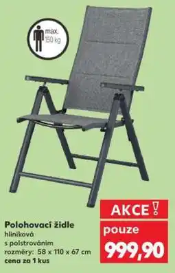 Kaufland Polohovací židle nabídka