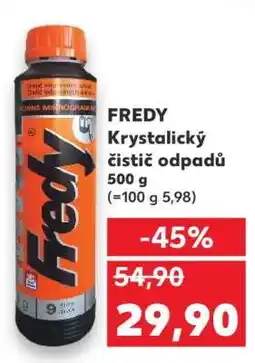 Kaufland Fredy krystalický čistič odpadů nabídka