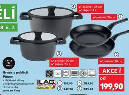 Kaufland Hrnec s poklicí/Pánev nabídka