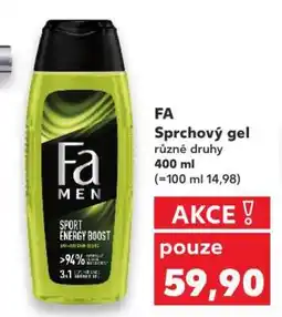Kaufland Fa sprchový gel nabídka