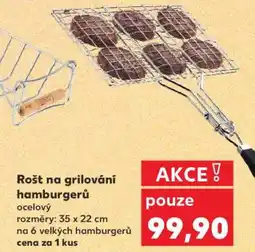 Kaufland Rošt na grilování hamburgerů nabídka