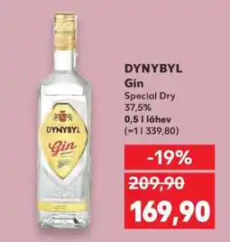 Kaufland DYNYBYL GIN nabídka