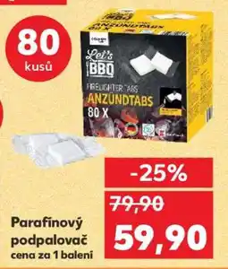 Kaufland Parafínový podpalovač nabídka