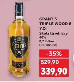 Kaufland Grant's Triple Wood 8 Y.O nabídka