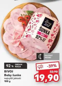 Kaufland BIVOJ Baby šunka nabídka