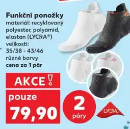 Kaufland Funkční ponožky nabídka