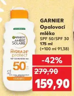 Kaufland GARNIER Opalovací mléko nabídka