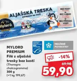 Kaufland MYLORD PREMIUM Filé z aljašské tresky bez kostí nabídka