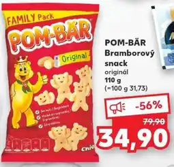 Kaufland POM-BÄR Bramborový snack nabídka