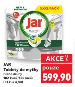 Kaufland Jar tablety do myčky nabídka