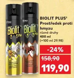 Kaufland BIOLIT PLUS² Prostředek proti hmyzu nabídka
