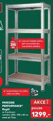 Kaufland PARKSIDE PERFORMANCE Regál nabídka
