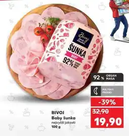 Kaufland BIVOJ Baby šunka nabídka