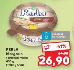 Kaufland PERLA Margarín s příchutí másla nabídka