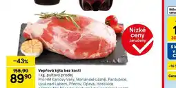 Tesco Vepřová kýta bez kosti nabídka