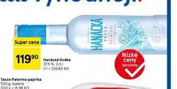 Tesco Hanácká vodka nabídka