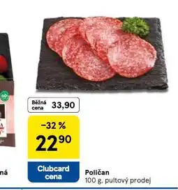 Tesco Poličan nabídka