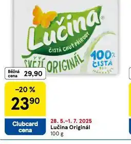 Tesco Lučina originál nabídka