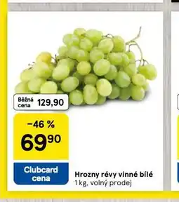 Tesco Hrozny révy vinné bílé nabídka