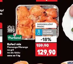 Kaufland Kuřecí mix flamengo / merenge na gril nabídka